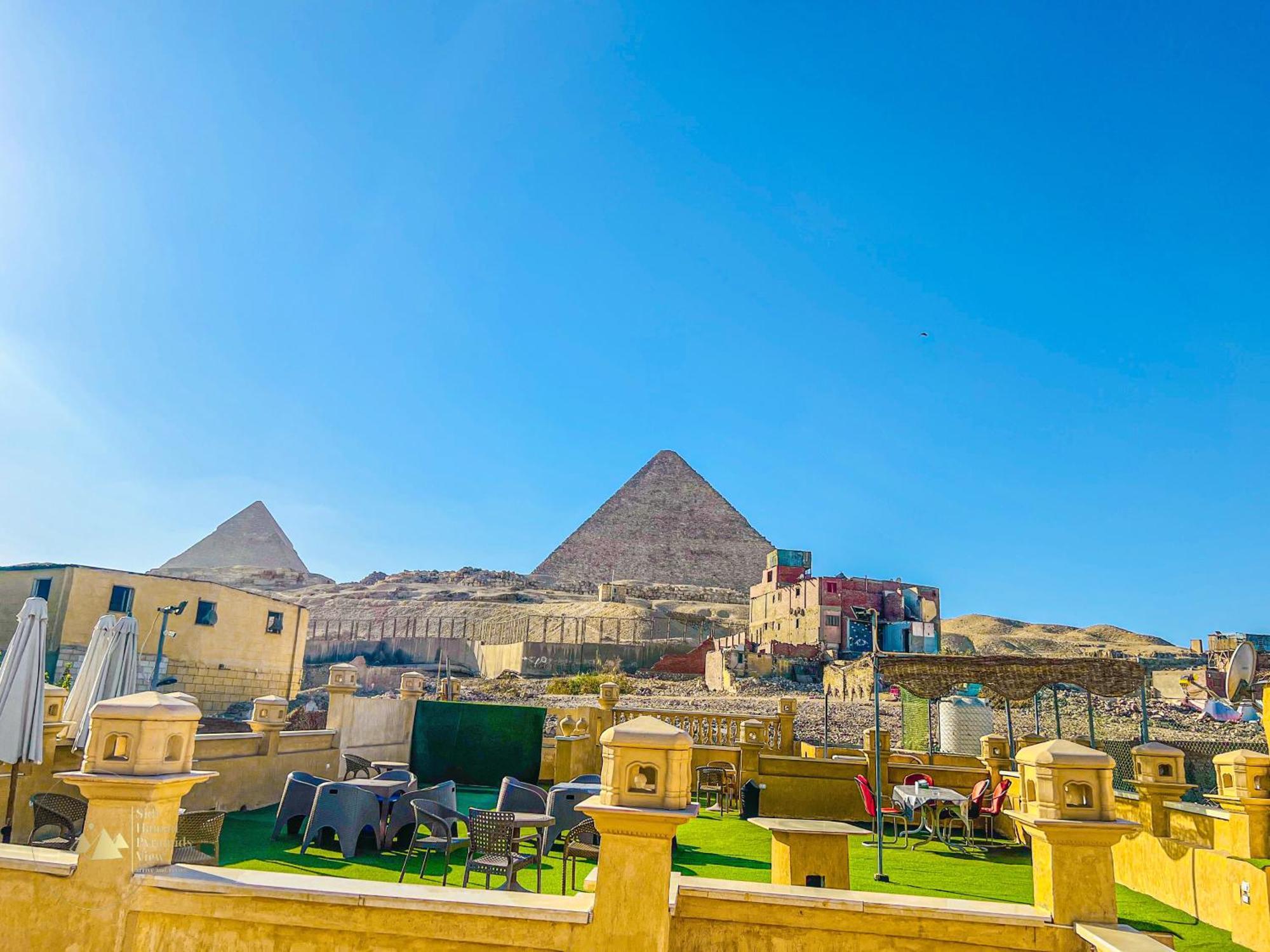 Отель Sidi Hamad Pyramids View Kafrat al Jabal Экстерьер фото