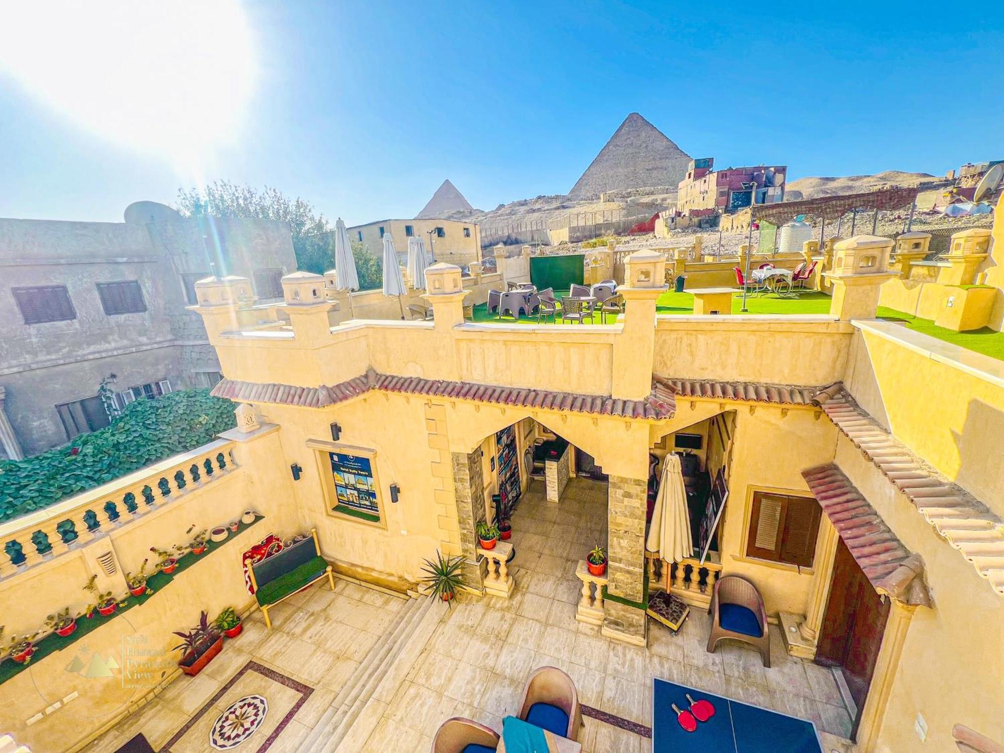 Отель Sidi Hamad Pyramids View Kafrat al Jabal Экстерьер фото