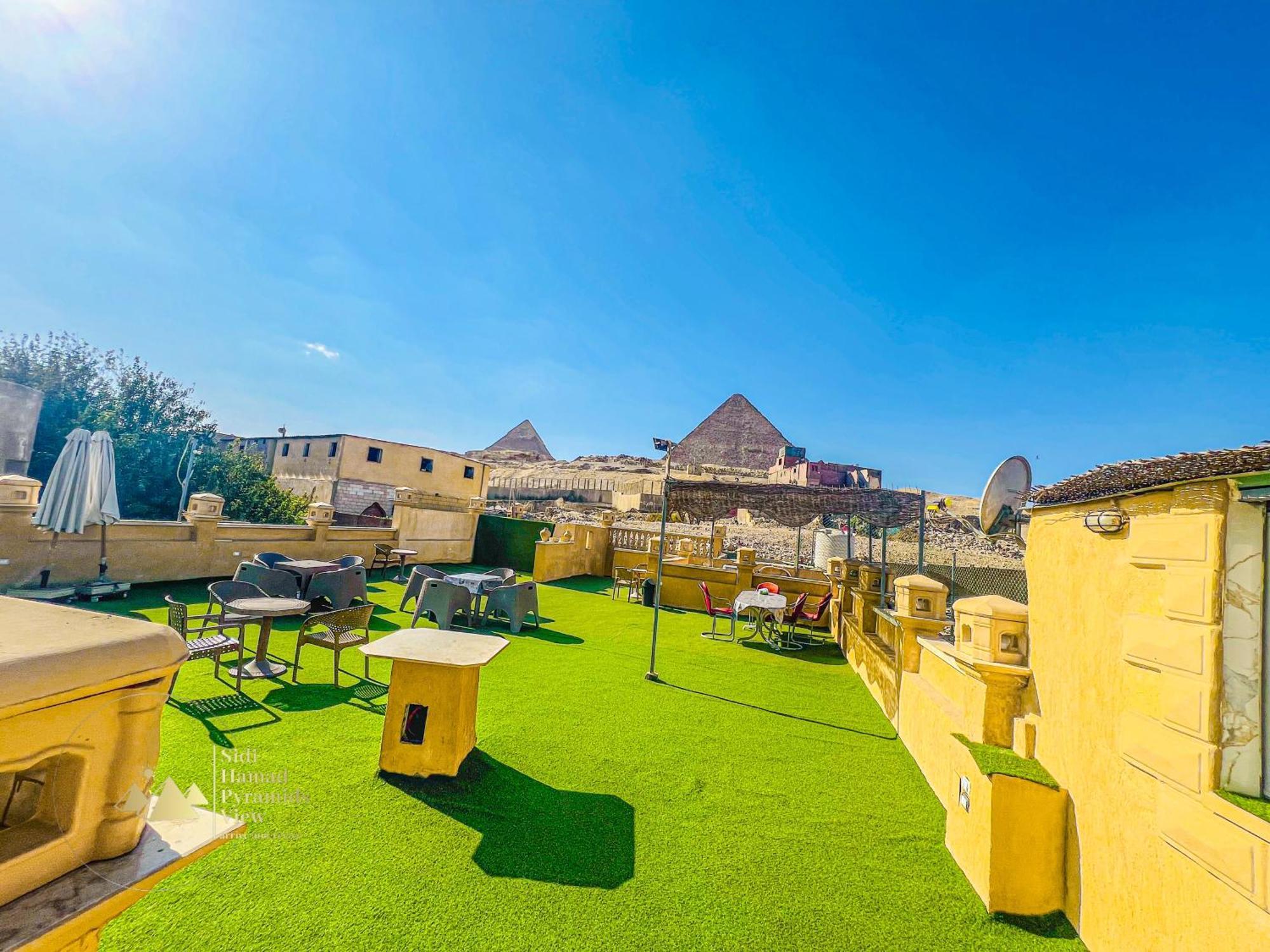 Отель Sidi Hamad Pyramids View Kafrat al Jabal Экстерьер фото